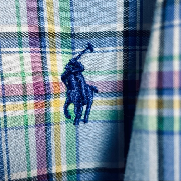 Ralph Lauren Men's Multicolor Plaid Shirt 3x - Picture 4 of 5